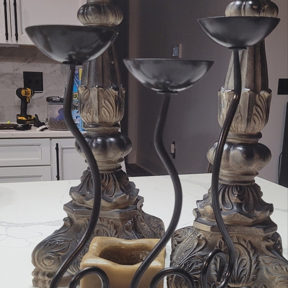 Other - Set of 3 Tabletop Candle holders